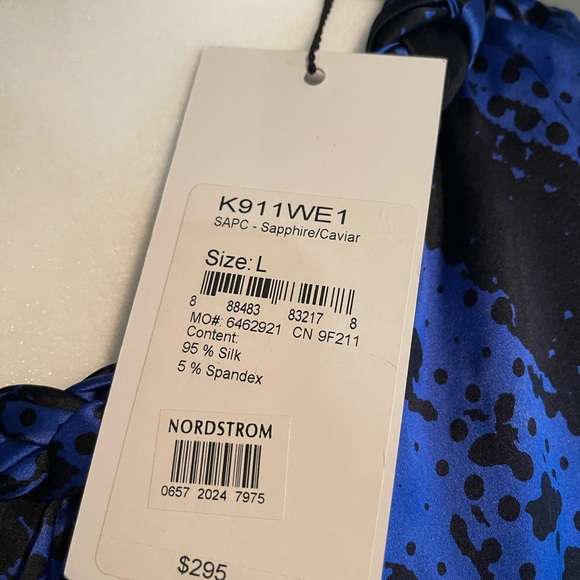 St. John Royal Blue Knit Ensemble - Picture 4 of 6